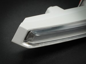 Ford Bronco Hood Trail Marker Kit - Complete Kit w/ LED - White Finish